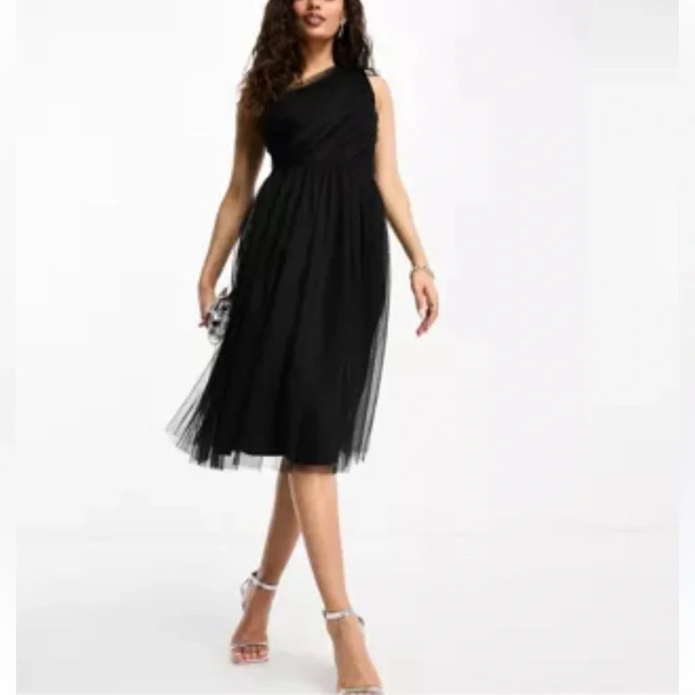 ASOS one shoulder tulle dress 17889